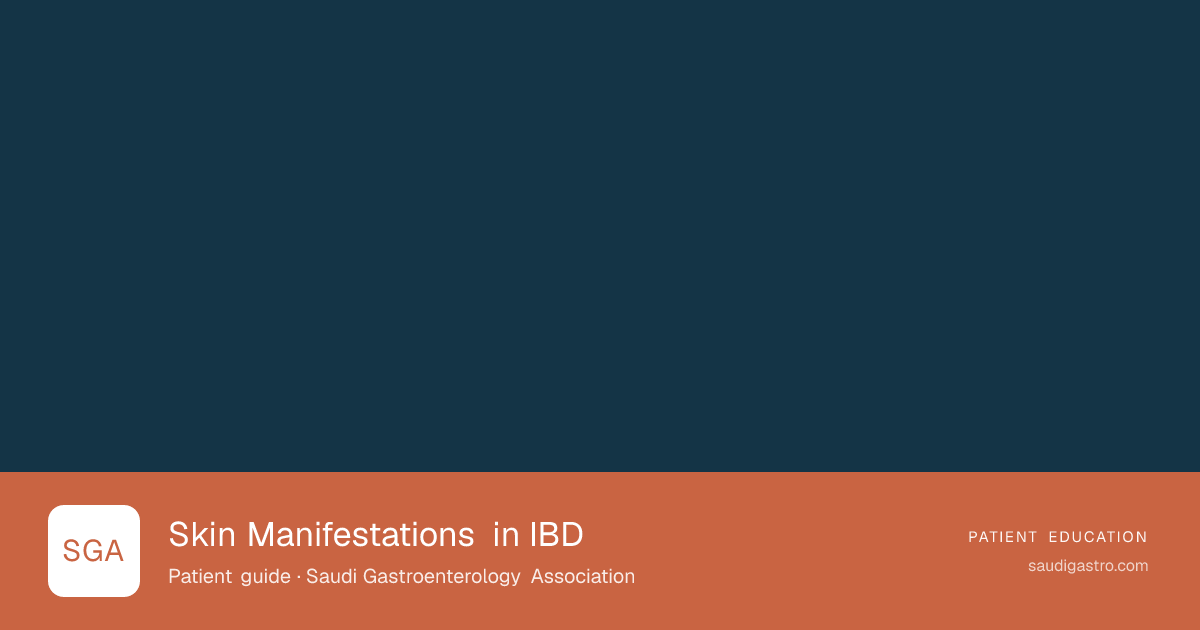 Skin Manifestations in IBD
